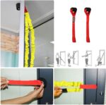 Resistance Bands, 15 Pieces Exercise Elastic Bands Set, 20lbs to 40lbs Resistance Tubes with Heavy Duty Protective Nylon Sleeves Anti-Snap for Fitness SUPALAK - Image 4