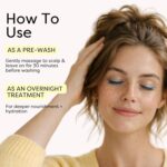 Hair Growth Oil & Scalp Oil - Lightweight & Non-Greasy Rosemary Oil for Hair Growth, Thinning Hair & Density Support Blended with Castor Oil, Biotin & Turmeric for Men & Women 3.38 fl oz - Image 6