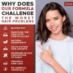 DHT Blocker Hair Growth Supplement - High Potency Biotin & Saw Palmetto for Hair Regrowth - Natural Hair Loss Treatments for Women & Men - Helps Stimulate Hair Follicle Growth - Image 5