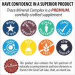 Trace Mineral Complex | Full Spectrum Minerals | Ionic Liquid Mineral Drops for Water | Electrolytes, Hydration Supplement | 2 fl oz Glass Bottle - Image 5