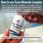 Trace Mineral Complex | Full Spectrum Minerals | Ionic Liquid Mineral Drops for Water | Electrolytes, Hydration Supplement | 2 fl oz Glass Bottle - Image 6