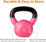 Amazon Basics Vinyl Kettlebell - Image 4