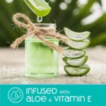 Nice 'N Clean Adult Flushable Wipes (3 x 60 Count) | Personal Cleansing Wipes Made from Plant-Based Fibers | Infused with Aloe & Vitamin E - Image 4