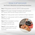 Core Products Jeanie Rub Variable Speed Massager - Fleece Cover Combo - Image 5