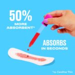 Carefree Panty Liners, Regular Liners, Wrapped, Unscented, 54ct - Image 5