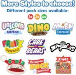 Zimpli Kids Large Unicorn Surprise Bath Bomb, 1 of 6 Surprise Unicorn Toys to Collect, One per Baff Bomb, Children's Collectable Bath Toy - Image 3