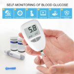 Glucose Monitor Kit, Blood Sugar Monitor,50 Test Strips &50 Lancets for Diabetes Testing,High Accuracy Blood Glucose Monitor Kit,1 Lancing Devices, DS-W Diabetes Testing Kit,Travel Size. - Image 3