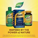 Nature's Way Alive! Once Daily Men's Multivitamin, Ultra Potency, Food-Based Blends (291mgper serving), 60 Tablets - Image 5