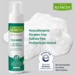 Medline Remedy Specialized No-Rinse Foam Cleanser, Gentle Skincare Solution, 8 oz. Bottle - Image 5