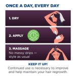 Rogaine 5% Minoxidil Foam, Topical Once-A-Day Hair Loss Treatment for Women to Regrow Fuller, Thicker Hair, Unscented, 2-Month Supply, 2.11 oz - Image 4