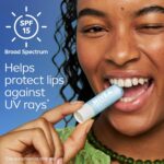 NIVEA Smoothness Lip Care, Sunscreen Lip Balm with SPF 15 Broad Spectrum, Shea Butter, Nourishing Oils and Vitamin C & E, 3-in-1 Moisture, Repair and Sunscreen, 0.17 Oz Stick, Pack of 4 - Image 5