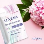 Luvena Feminine Wipes - Soft Wet Wipes for Women - Refresh & Resist Odor - Gynecologist Tested - Travel Friendly Cleansing Cloths - Cucumber Scented (25 Count, 1 Pack) - Image 4
