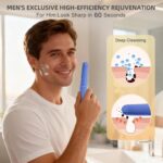 Facial Cleansing Brush, Silicone Electric Face Scrubber with 107°F Heat & Dust Cover, 3 Modes IPX7 Waterproof,Rechargeable Face Brush for Sensitive Skin, Travel & Women Gift - Image 4
