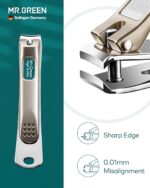 MR.GREEN Nail Clipper 4Pcs Set, Stainless Steel Manicure Pedicure Set, Medical Grade Grooming Kit with Travel Case Gift Box for Man & Woman - Image 3