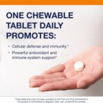 Metagenics Ultra Potent-C Chewable - 250 mg Buffered Vitamin C with Bioflavonoids, L-Lysine & L-Cysteine - Immune & Antioxidant Support - Non-GMO, Gluten-Free - Natural Orange Flavor - 90 Tablets - Image 3