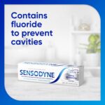 Sensodyne Extra Whitening Sensitive Teeth and Cavity Prevention Whitening Toothpaste, Amazon Exclusive, Cool Mint, Amazon Exclusive- 4 Ounces (Pack of 4) - Image 3