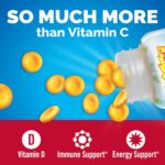 Emergen-C Immune+ Chewables 1000mg Vitamin C with Vitamin D Tablet, Immune Support Dietary Supplement for Immunity, Orange Blast Flavor - 42 Count - Image 3