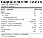 Emergen-C Immune+ Chewables 1000mg Vitamin C with Vitamin D Tablet, Immune Support Dietary Supplement for Immunity, Orange Blast Flavor - 42 Count - Image 10