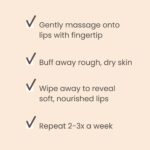 Burt's Bees Conditioning Honey Lip Scrub, Exfoliates & Conditions Dry Lips, with Honey Crystals, Use with Overnight Intense Treatment, Natural Origin Care, 0.25 oz. - Image 3