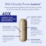 Routine Wellness Hair Growth Supplement – CLINICALLY Tested Thicker, Fuller-Looking Hair Support with Biotin & Key Nutrients, Vegetarian & Gluten-Free Vitamins - 1 Bottle, 30 Day Supply - Image 5