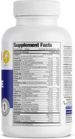 Bronson ONE Daily Men’s Complete Multivitamin Multimineral Once-Daily Multi for Active Men, 180 Tablets - Image 3