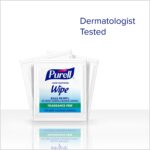 Purell Hand Sanitizing Wipes, Alcohol Formula, Fragrance Free, 300 Count Individually Wrapped Hand Wipes - 9020-06-EC - Image 5