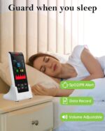 Pulse Oximeter - Handheld Pulse Oximeter Rechargeable Overnight Pulse Ox Continuous oxygen meter finger pulse oximeter Fingertip with Pulse o2 sat monitor finger for oxygen SpO2 - Image 4