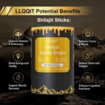 Pure of Himalayan of Shilajit of Honey Sticks with Organic & Saffron, 85+ Trace Minerals, 75%+ Fulvic Acid, 30 Count | Natural Energy & Immunity Booster | Easy Single-Use Packets - Image 4