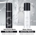 2PCS Makeup Setting Spray Set - Weightless, Long-Lasting, Waterproof, Water-Based Formula, Oil Control and Hydrating for All Skin Types - Image 3
