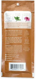 Village Naturals Therapy Breathe Concentrated Mineral Bath Soak, Lemon Mint, 2 Oz, Pack of 12 - Image 3