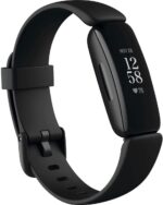Fitbit Inspire 2 Health & Fitness Tracker with a Free 1-Year Fitbit Premium Trial, 24/7 Heart Rate, Black/Black, One Size (S & L Bands Included) - Image 3
