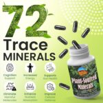 Plant-Sourced Minerals, 60 Capsules, Organic Natural Trace Minerals and Antioxidants which Support The Immune and Digestive Systems, Promoting Optimal Health. Sourced and Made in USA - Image 3