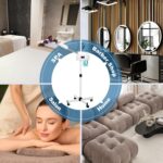 Professional Facial Steamer, Nano Ionic Hot Mist Spray, Stand Facial Steamer for Estheticians, Timer Function, Vaporizador Face Steamer on Wheel, for Home Salon SPA - Image 4