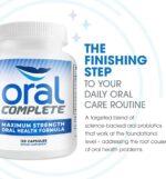 Oral Complete 11-in-1 Dental Probiotics, Bad Breath Treatment Halitosis Tonsil Stone with Non-GMO with BLIS K12, Ashwagandha and Collagen, 120 Capsules - Image 4