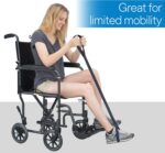 RMS Premium 35” Leg Lifter with Hand Strap & Foot Loop – Long-Term Orthopedic Daily Living Aid for Chronic Hip, Knee & Mobility Limitations - Image 3
