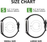 AK Sport Band Compatible with Fitbit Luxe Bands for Women Men, Soft Silicone Replacement Sport Straps Wristbands for Fitbit Luxe Fitness and Wellness Tracker - Image 3