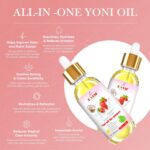 Feminine Wash & Yoni Oil & Yoni Soap Set for Women, Yoni Wash for Vaginal Ph Balance Remove Odor Moisturizing, 1 Fl.Oz Feminine Oil & 5.07 Fl.Oz Body Wash 3.53 Oz Soaps - Image 3