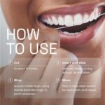 REACH Waxed Dental Floss, Mint, Plaque Remover for Teeth, Shred Resistant, Floss Slides Smoothly, Easy to Use, Waxed, Deep Cleaning Teeth, Oral Care, PFAS Free, for Adults & Kids, 1 Pack, 55 yd - Image 4