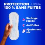 Always Maxi Feminine Pads Without Wings for Women, Size 1, Regular Absorbency, Unscented 48 Count - Image 6