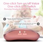 Wrist Blood Pressure Monitors for Home Use with Curved Screen, Rechargeable Bp Machine, One-Button Switch Voice and User, Easy to Use, 5.31-9.25inch Bp Cuff, with Storage Case Bp Monitor - Image 4