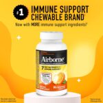 Airborne Vitamin C 1000mg (per Serving) - Citrus Chewable Tablets (96 Count in a Box) - Packaging May Vary - Image 3