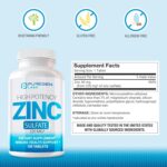 Zinc 220mg [High Potency] Supplement – Zinc Sulfate for Immune Support System 100 Tablets - Image 3