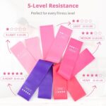 Pilates Essentials Kit for Women, Home Workout Pilates Kit with Ring, Mini Ball, Resistance Bands, Yoga Strap & More | Beginner Pilates Starter Kit for Toning, Strength & Flexibility - Image 4