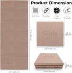 Foldable Yoga Mat, 6mm Thick, Lightweight, Anti-Slip, and Easy to Store – Perfect for Travel, Yoga, Pilates, Home Workouts, and Floor Exercises - Image 3