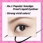 HEROINE MAKE by KISSME Volumizing Waterproof Mascara Volume & Length with Curvy Brush + Smooth Liquid Black Eyeliner, Smudge-free + Gentle Mascara Remover Oil Free, 3 Set - Image 3