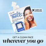 Olay Face Wash, Hyaluronic Acid Cleansing Melts, Fragrance-Free, Daily Use Gentle Cleanser, For All Skin Types, Travel Size, Water-Activated to Clean, Tone, and Refresh, 64ct (2 Pack x 32ct) - Image 6