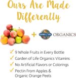 Garden of Life Organics Women's Gummy Vitamins - Berry - Certified Organic, Non-GMO, Vegan, Kosher Complete Multi - Methyl B12, C & D3 - Gluten, Soy & Dairy Free, 120 Real Fruit Gummies - Image 4