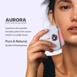 VRAIKO Aurora LED Gua Sha Device, Jade Stone Gua Sha Facial Tool with Heat and Vibration, Face Massager for Anti-Aging Wrinkles Puffiness Skin Rejuvenation and Toning (Aurora) - Image 3