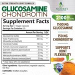 Glucosamine Chondroitin MSM - 3x Strength Joint Support Supplement for Joint Mobility & Comfort For Men and Women, Glucosamine Supplements Complex with Turmeric & Boswellia - 240 Capsules - Image 3