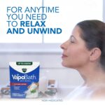Vicks VapoBath, Bath Crystals, Soothing Non-Medicated Vicks Vapors, Refreshing Aromatherapy with Eucalyptus, Menthol, and Essential Oils, Bath Salts, 24oz - Image 5